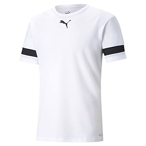 PUMA teamRISE Jersey, White/Black/White, XL