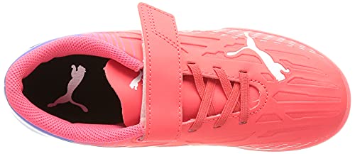 Puma Ultra 4.3 IT V Jr, Zapatillas de fútbol Sala, Sunblaze Whi, 28 EU