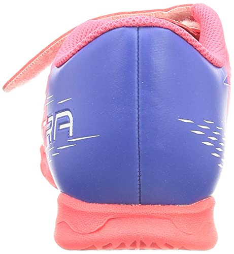 Puma Ultra 4.3 IT V Jr, Zapatillas de fútbol Sala, Sunblaze Whi, 28 EU
