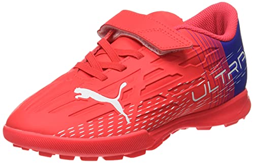 Puma Ultra 4.3 TT V Jr, Zapatillas Deportivas, Sunblaze WH, 38.5 EU