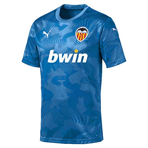 Puma Vcf 3rd Shirt Replica Camisetas, Hombre, Bleu Azur-Indigo Bunting, M