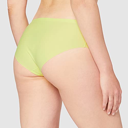 PUMA Women's Seamless Hipster (2 Pack) Ropa Interior, Amarillo, M para Mujer