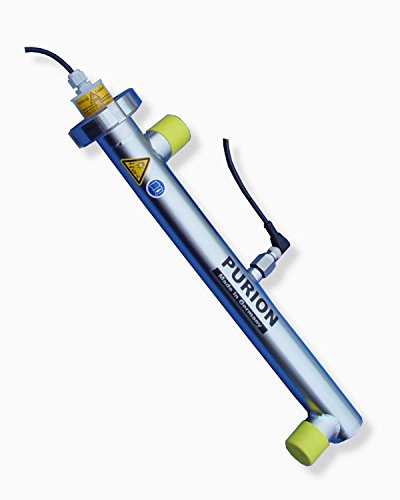 PURION 1000 H Sistema UVC Desinfección Legionella con acondicionador de Agua UV con Sensor de monitoreo y válvula solenoide