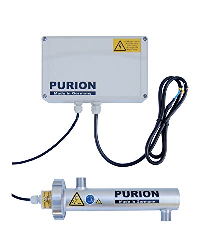 PURION 400 Tratamiento de Agua con UV-C para Agua Potable 10W 300 l/h Sistema UV