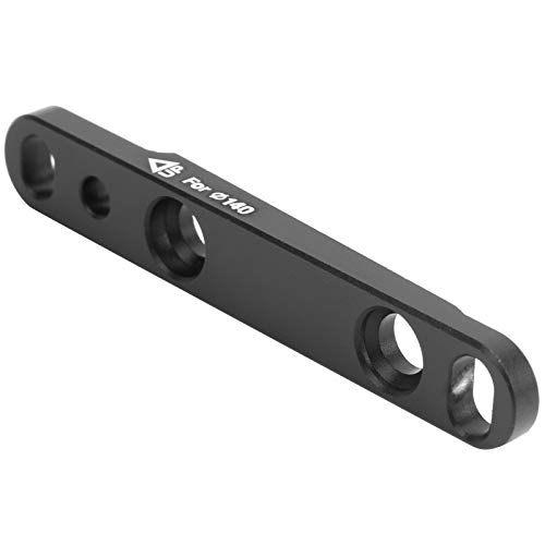 Pwshymi Horquilla Delantera de Bicicleta Convertidor de Soporte de Freno de Disco Adaptador de Montaje de Soporte de Freno de Disco de Bicicleta Ultraligero para 140/160 / mm