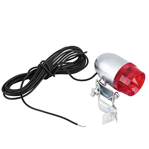 Qii lu 12V 6W generador de fricción dínamo luz Trasera Kit de Luces traseras, Kit de Faros de Bicicleta motorizada para Bicicleta motorizada