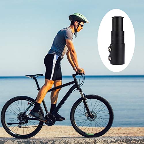 QIMEI-SHOP Elevador de Vástago de Bicicleta Adaptador de Extensor de Manillar de Aleación de Aluminio para Horquilla 1-1/8" 28.6mm para Bicicleta de Montaña de Carretera MTB