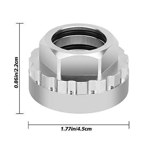 QKURT Bicicletas Herramienta de Desmontaje de Discos Dentales de 12 Velocidades, Bike Herramienta de Desmontaje de Instalación para Shimano M7100/M8100/M9100