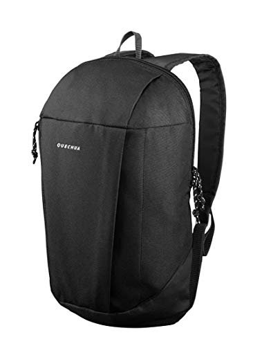 Quechua Mochila de senderismo NH100, 10 litros, negro (negro)