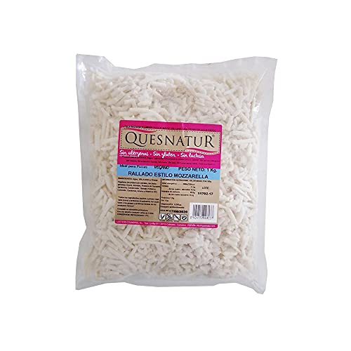 Queso rallado mozzarella Quesnatur 1 Kg