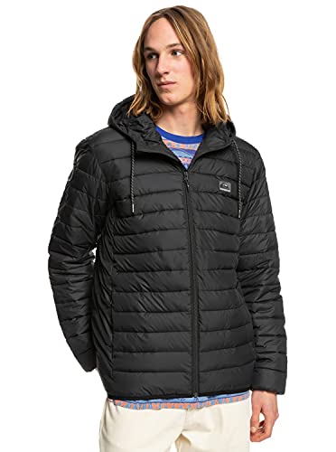 Quiksilver - Chaqueta Acolchada - Hombre - L - Negro