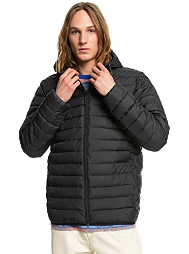 Quiksilver - Chaqueta Acolchada - Hombre - L - Negro