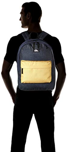 Quiksilver Everyday Poster Double, Mochila. para Hombre, Honey Heather, Einheitsgröße