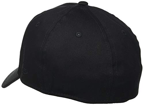 Quiksilver Mountain & Wave Gorra New Era Elástica, Hombre, Negro, M/L