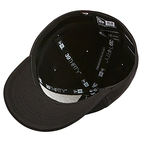 Quiksilver Mountain & Wave Gorra New Era Elástica, Hombre, Negro, M/L