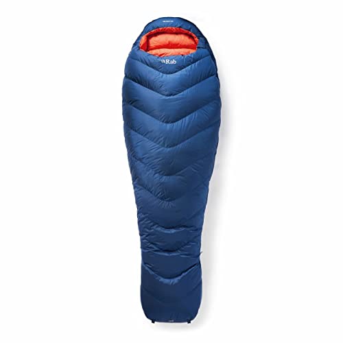 Rab Neutrino Pro 400 - Saco de dormir, color azul, color azul claro, tamaño Left Hand Zip