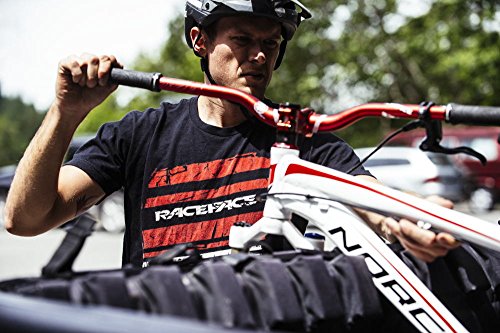 Race Face Half Nelson - Puños para Bicicleta Rojo Rojo