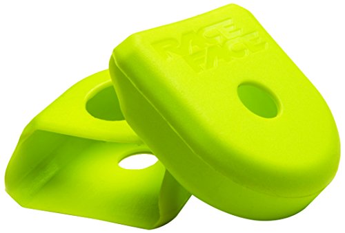 RaceFace - Protectores de biela de Bicicleta, Boot, Amarillo