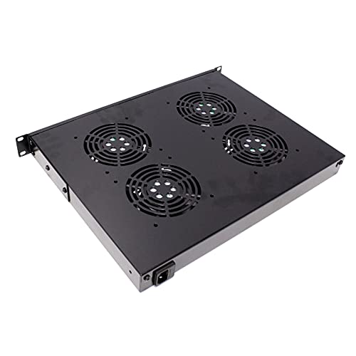 RackMatic - Kit de ventilación con termostato para Armario Rack 19" de 4 Ventiladores de 120mm