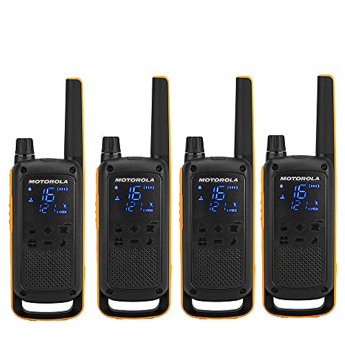 Radio portátil Motorola TALKABOUT T82 Extreme Quad Set con 4 pzas