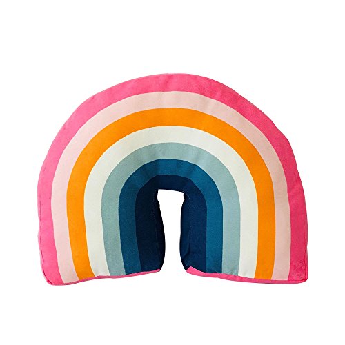 Rainbow Fox Arco Iris Almohada En Forma de U Almohadas Asiento Silla Espalda Amortiguar Niños Viajar para Niños Cuarto de Jugar