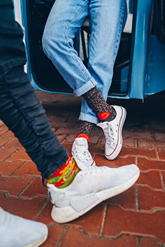 Rainbow Socks x Pepsi - Food Truck de Calcetines para él y para ella- 3 pares - Talla 41-46