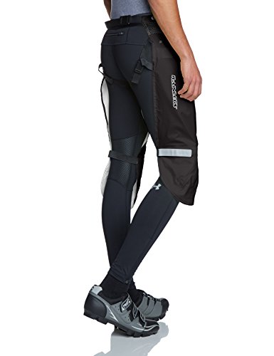 Rainlegs - Protector de piernas Impermeable, Color Negro - S
