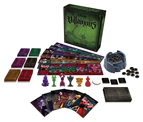 Ravensburger- Disney Villainous, Versión Española, Juego de Mesa, 2-6 Jugadores, Edad Recomendada 10+