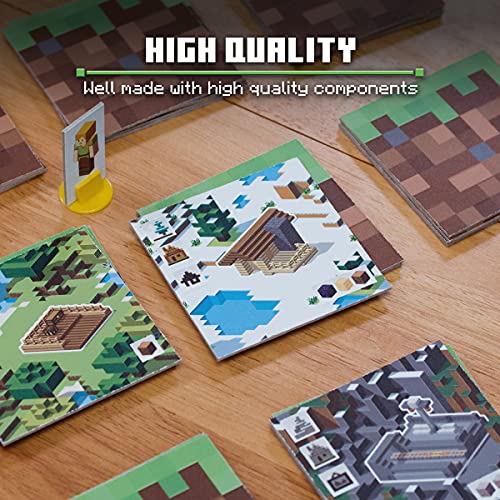 Ravensburger - Minecraft Builders & Biomes, Edad recomendada 10+, Juego de Mesa Infantil del Popular Videojuego - Dimensiones 25 x 25 x 8 cm