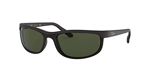 Ray-Ban RB 2027 Gafas de Sol, Black/Matte Black, 62 para Hombre