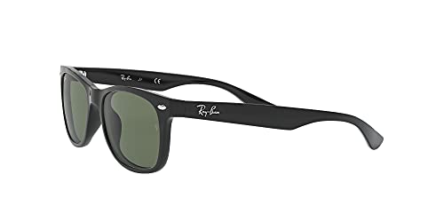 Ray-Ban Rj9052S Gafas de sol, Rectangulares Unisex niños, negro