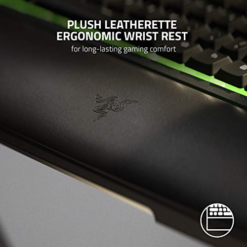 Razer Ornata V2 - Teclado para juegos (Teclado Gaming de membrana mecánica Razer, Control giratorio digital multifuncional y teclas multimedia y programables) - Teclado QWERTY Español