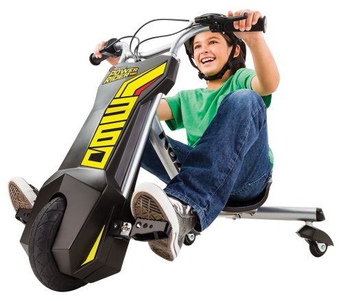 Razor Powerrider 360 Vehículo Eléctrico, Niños, Amarillo, Talla Única