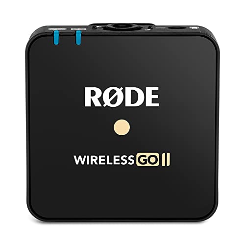 RØDE Wireless Go II Sistema inalámbrico de doble canal con micrófonos incorporados