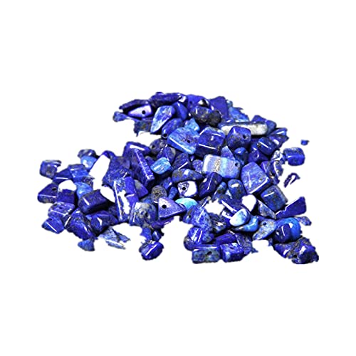 REAPP Piedras Decorativas Chips Perforados Beads Lapis Lazuli Fluorite Turquolse Bead Freeform Chips de Piedra DIY Collar Pulsera 15.5" (Color : 1, Size : Gratis)