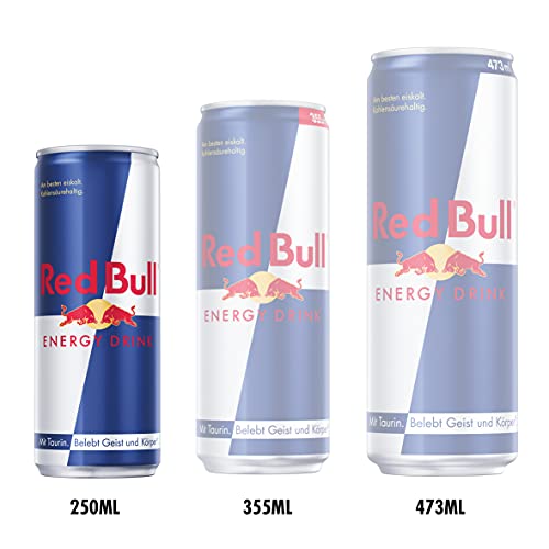 Red Bull Bebida Energética - Paquete de 24 x 250 ml - Total: 6000 ml