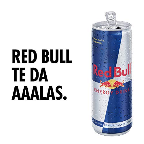 Red Bull Bebida Energética, Regular - 12 latas de 473 ml. - Total 5676 ml.