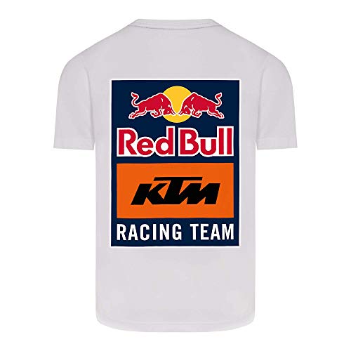 Red Bull KTM Backprint Camiseta, Hombres Small - Original Merchandise