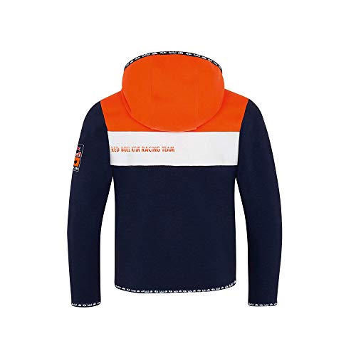 Red Bull KTM Fletch Zip Sudadera con Capucha, Niños Tamano 116 - Original Merchandise