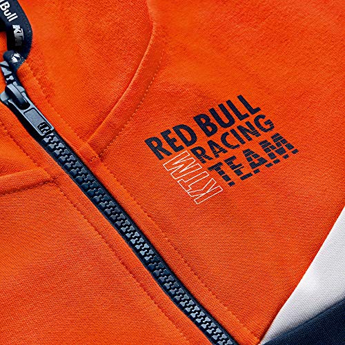 Red Bull KTM Fletch Zip Sudadera con Capucha, Niños Tamano 116 - Original Merchandise