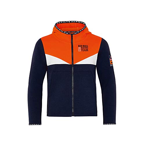 Red Bull KTM Fletch Zip Sudadera con Capucha, Niños Tamano 116 - Original Merchandise