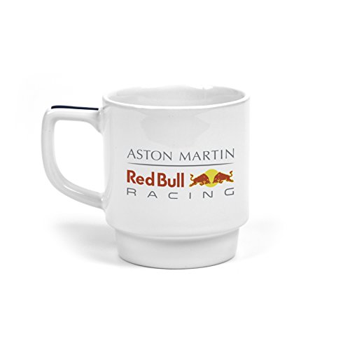 Red Bull Racing F1, taza blanca, Aston Martin temporada 2018, producto oficial