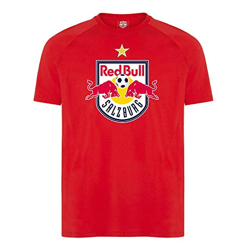 Red Bull Salzburg Crest Star Camiseta, Hombres X-Large - Original Merchandise
