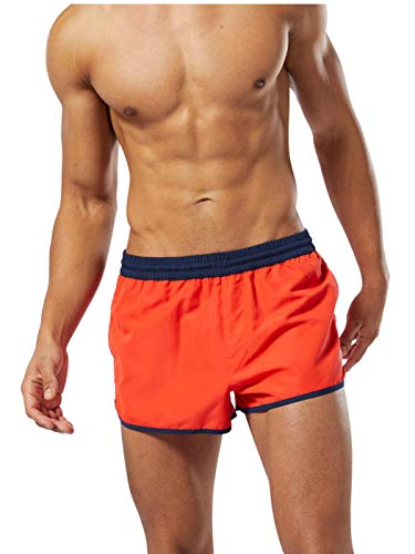 Reebok BW Retro Short Bañador, Hombre, canred, L