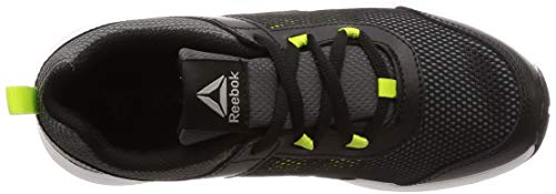 Reebok Road Supreme, Zapatillas de Running Niñas, Negro (Black/Alloy/Neon Lime/White/Pewter Black/Alloy/Neon Lime/White/Pewter), 20 EU
