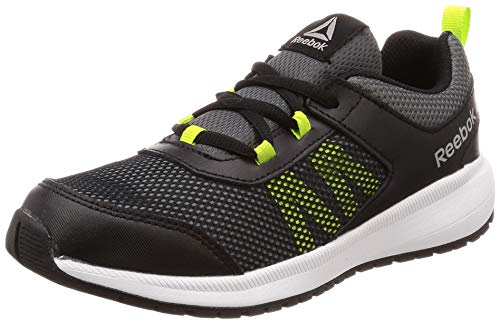 Reebok Road Supreme, Zapatillas de Running Niñas, Negro (Black/Alloy/Neon Lime/White/Pewter Black/Alloy/Neon Lime/White/Pewter), 20 EU