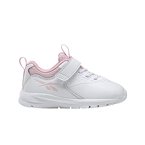 Reebok Rush Runner 4.0 Syn TD, Zapatillas de Running, FTWR White/FTWR White/Pink Glow, 25 EU