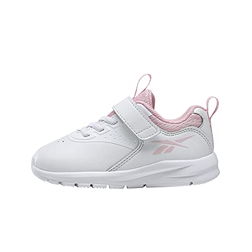 Reebok Rush Runner 4.0 Syn TD, Zapatillas de Running, FTWR White/FTWR White/Pink Glow, 25 EU