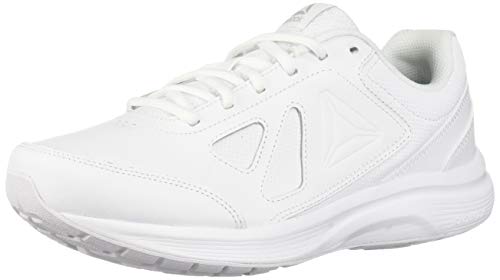 Reebok Walk Ultra 6 DMX MAX, Cross Trainer Hombre, Acero Blanco, 40.5 EU