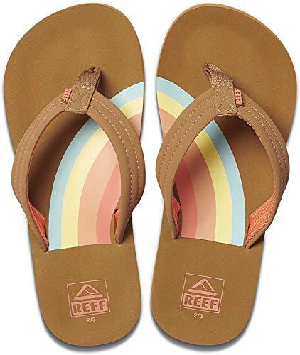 Reef Kids Ahi, Chanclas, Arco Iris, 35/36 EU